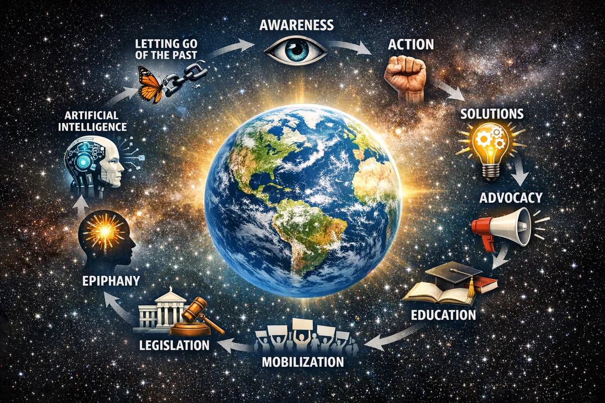 Twelve ways change happens.