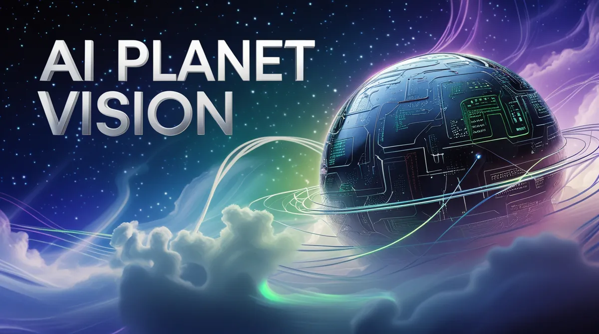 AI planet vision. How will AI help humanity re-vision earth for the benefit of all life.