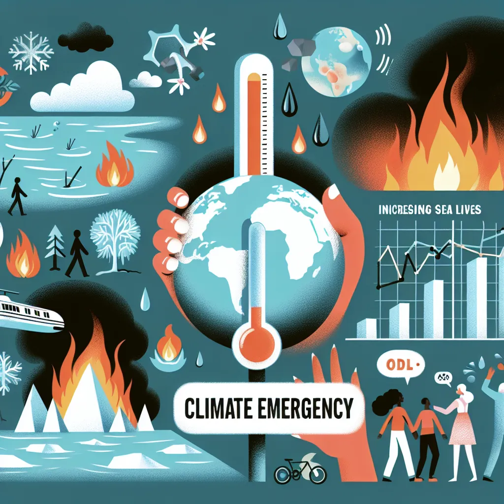 Climate emergency facts.