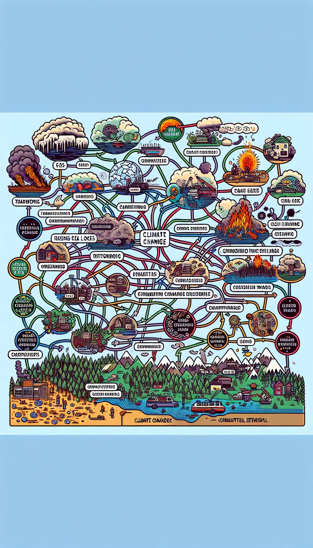 Complexity of climate change.