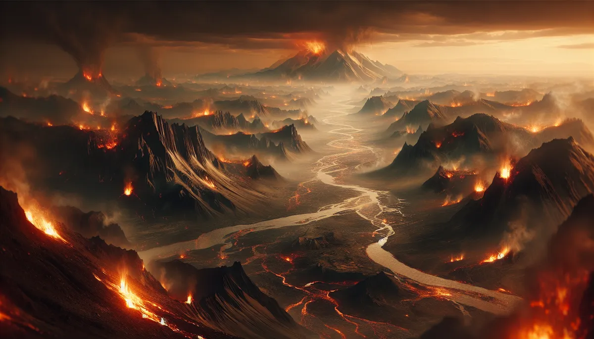 Dead earth.