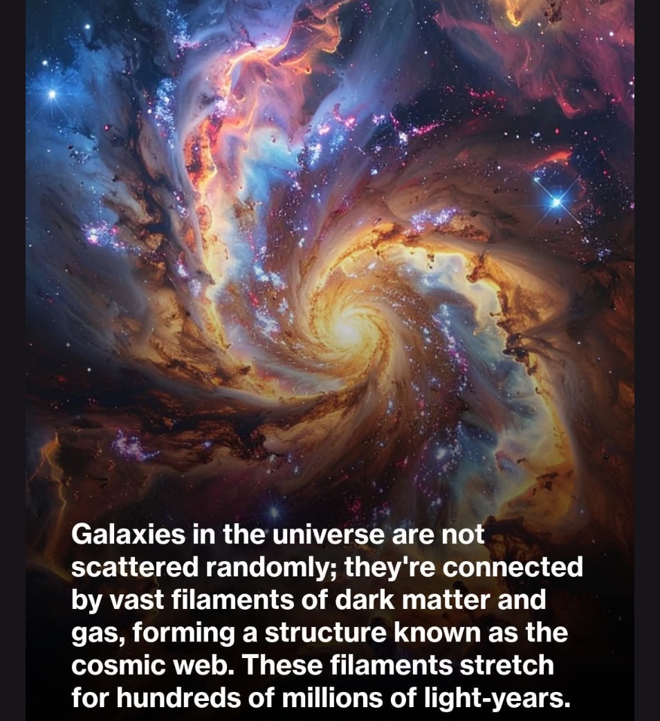 Galaxy Filaments Connect us All