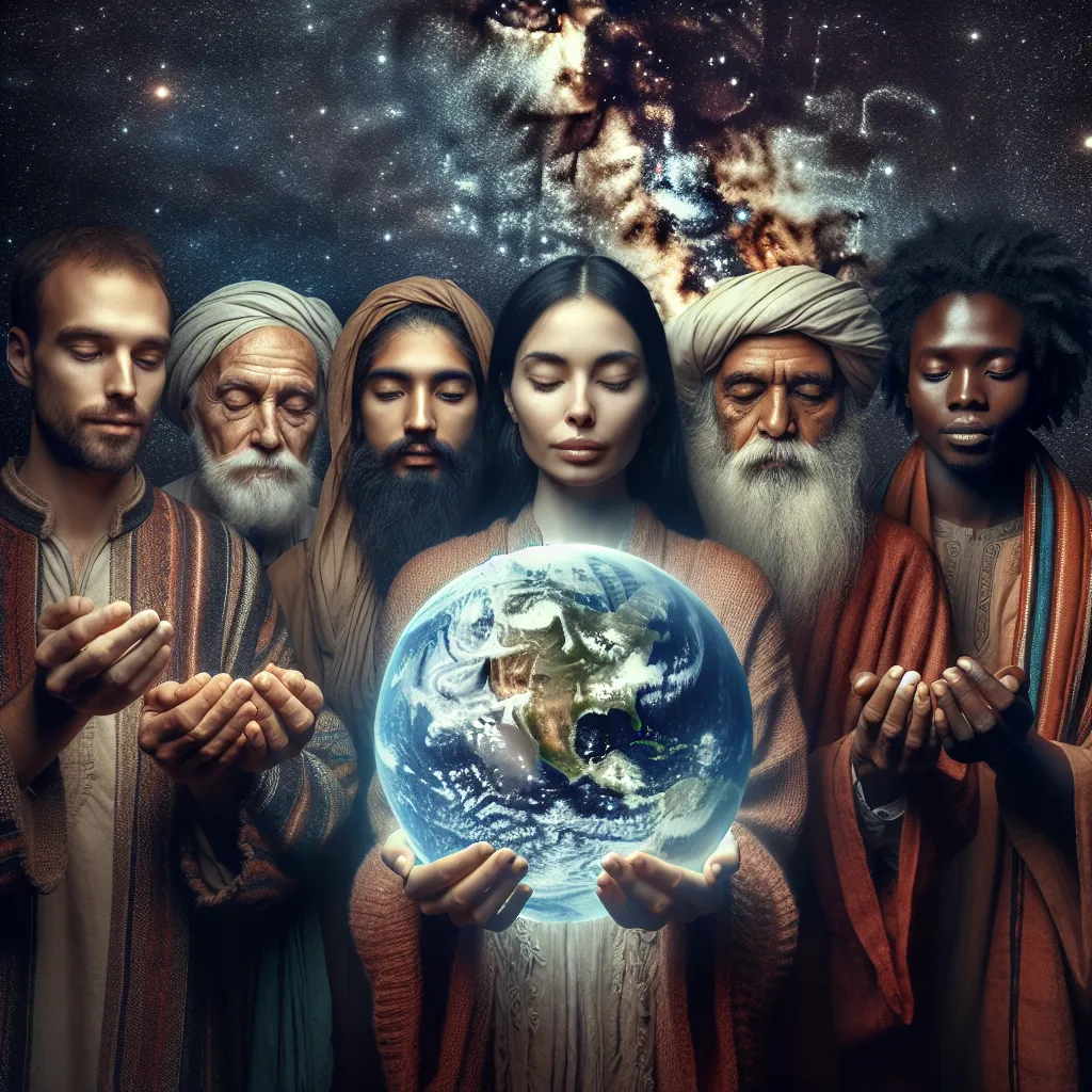 Loving earth together.