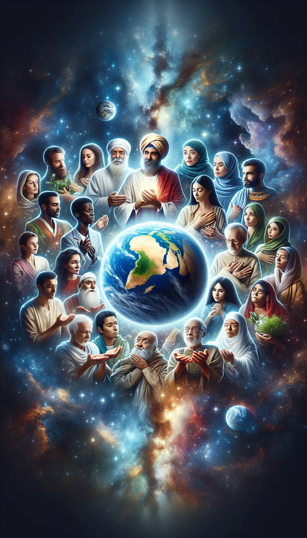 Loving earth within the whole Universe.