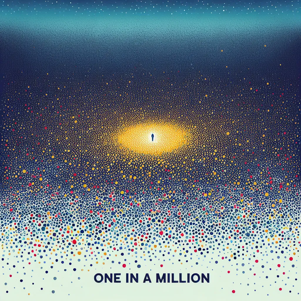 One in a million chances.