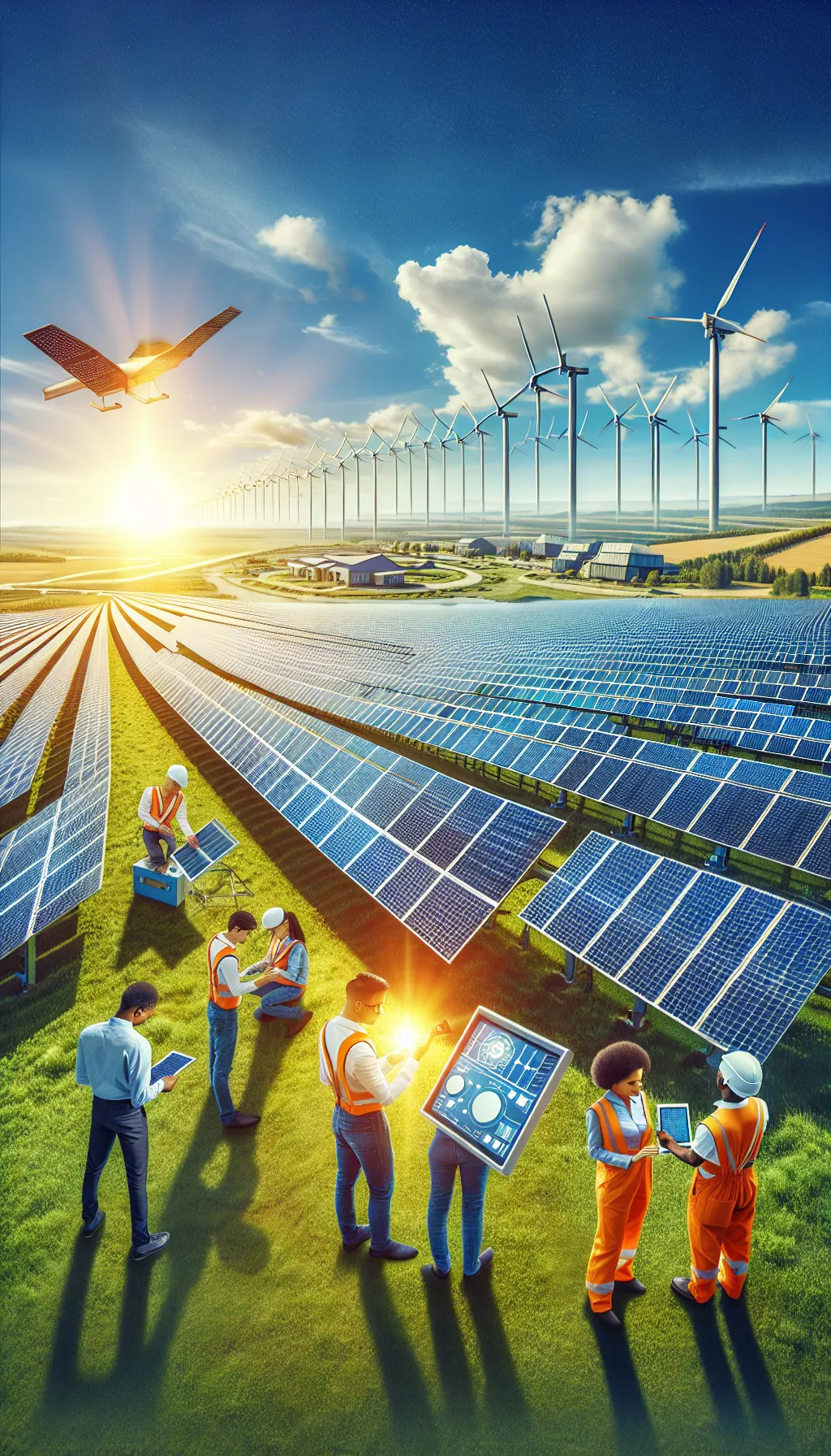 Solar sustainability.