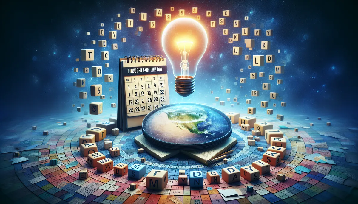 Thought for the day.