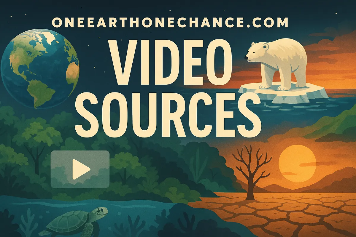 Video sources. Watch these videos and then share this page with others you know.