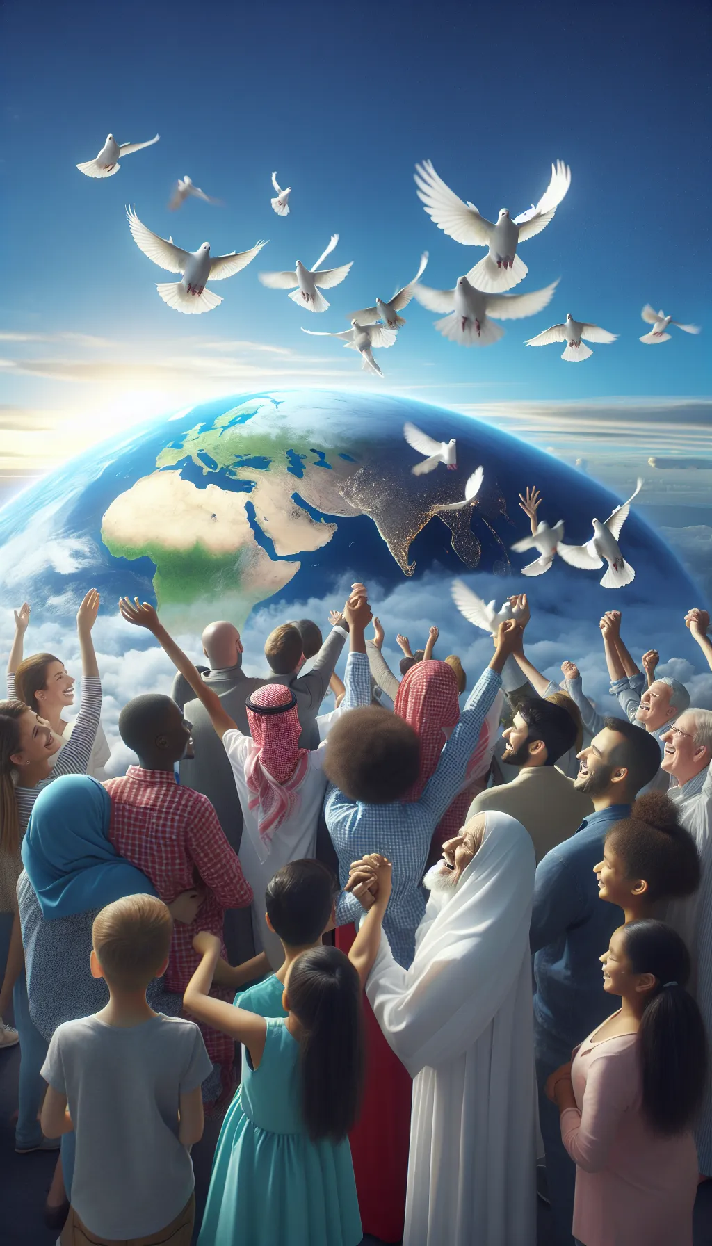 Images of a world beyond war.