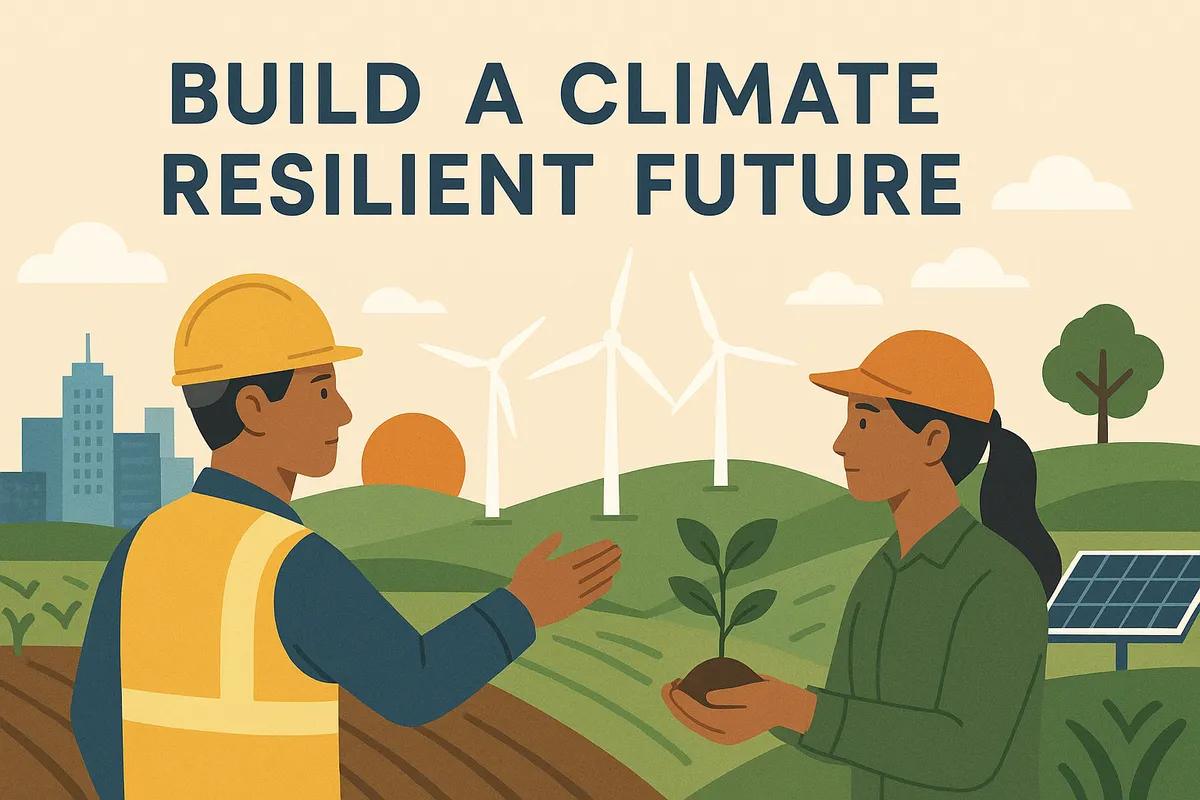 How to build a climate resilient future.