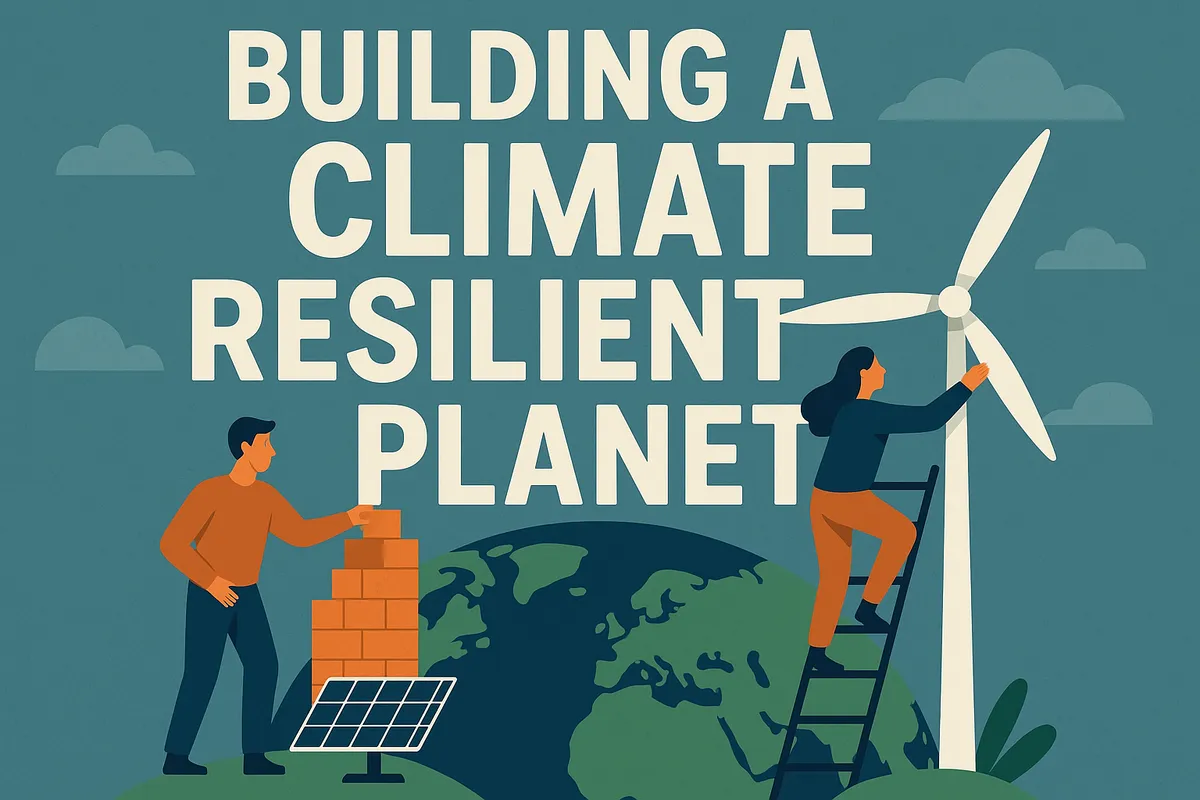 Building a climate resiliant planet.