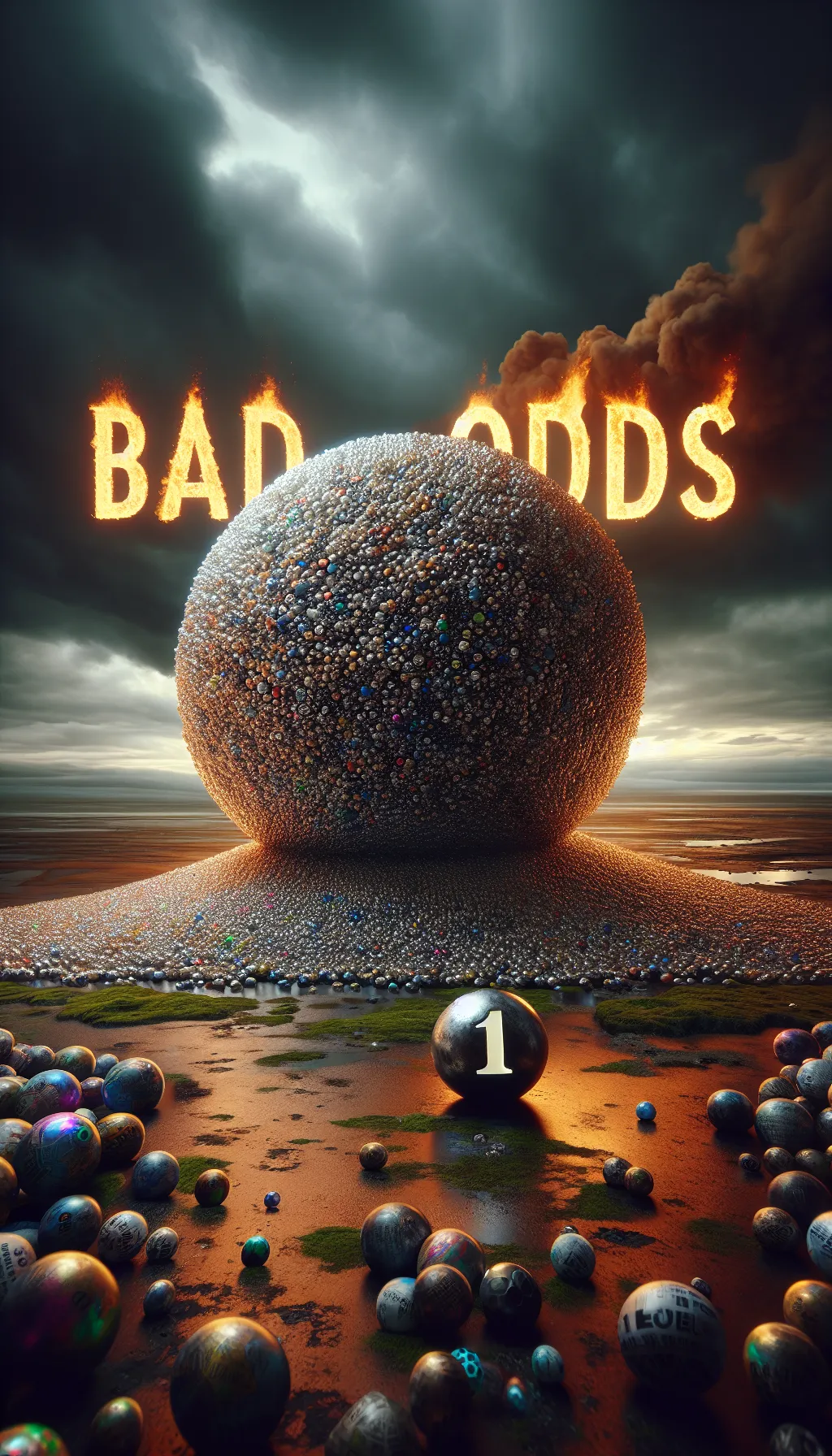 Climate bad odds. It has been calculated that our odds of surviving the climate crisis are 1 million to 1.