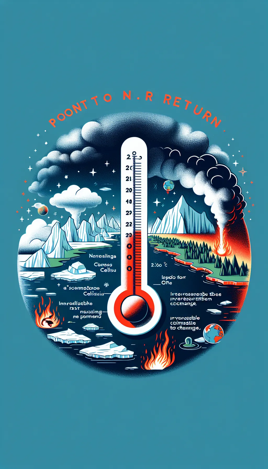 Climate point of no return.