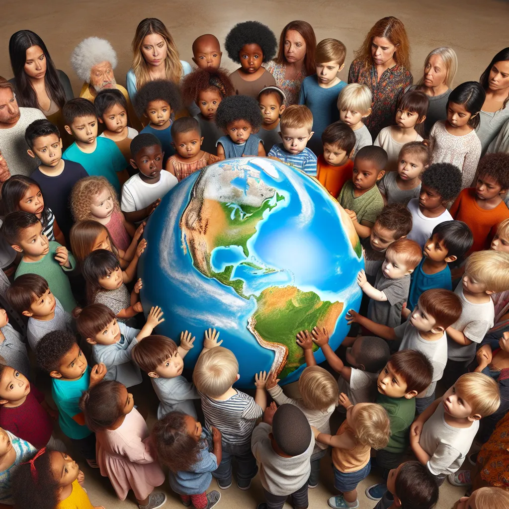 Climate change children. Who is going to save them?