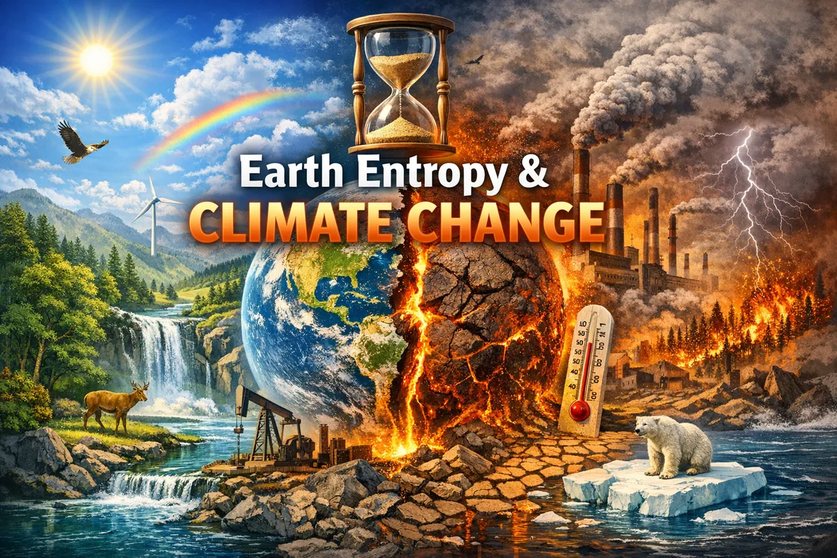 Earth Entropy and Climate Change. What's the connection and what can we do about it?