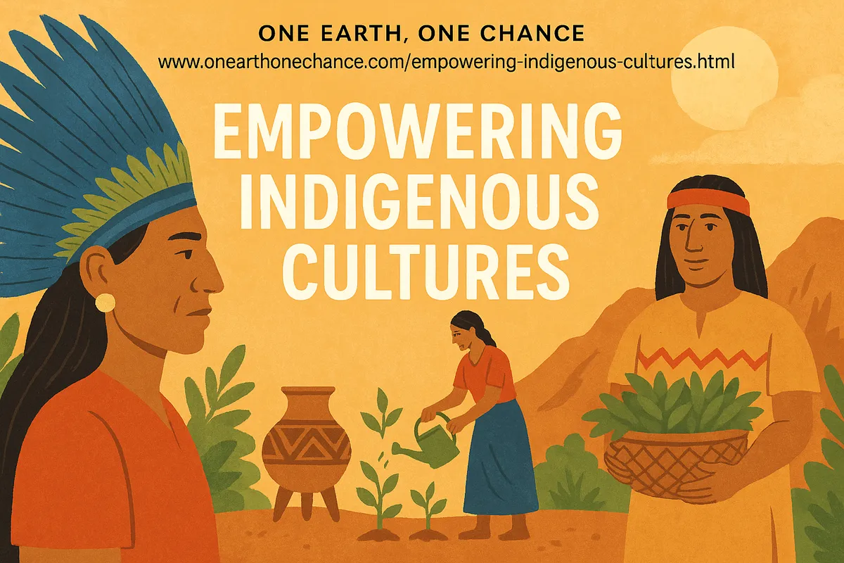 Empowering Indigenous cultures to teach us how to have respect for the land.