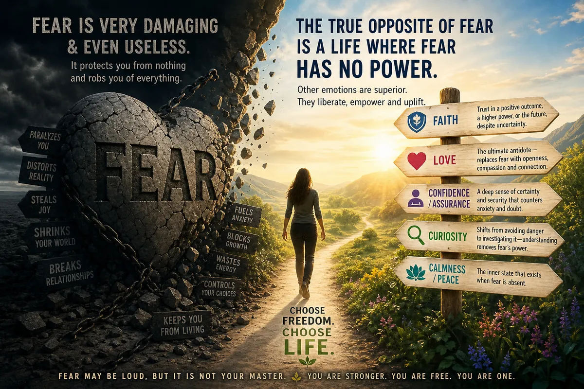 No fear.