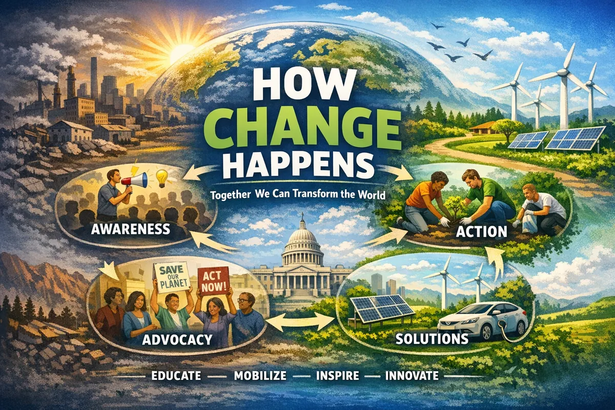 How change happens. Mastering the art of permanent change is a high-level survival skill.