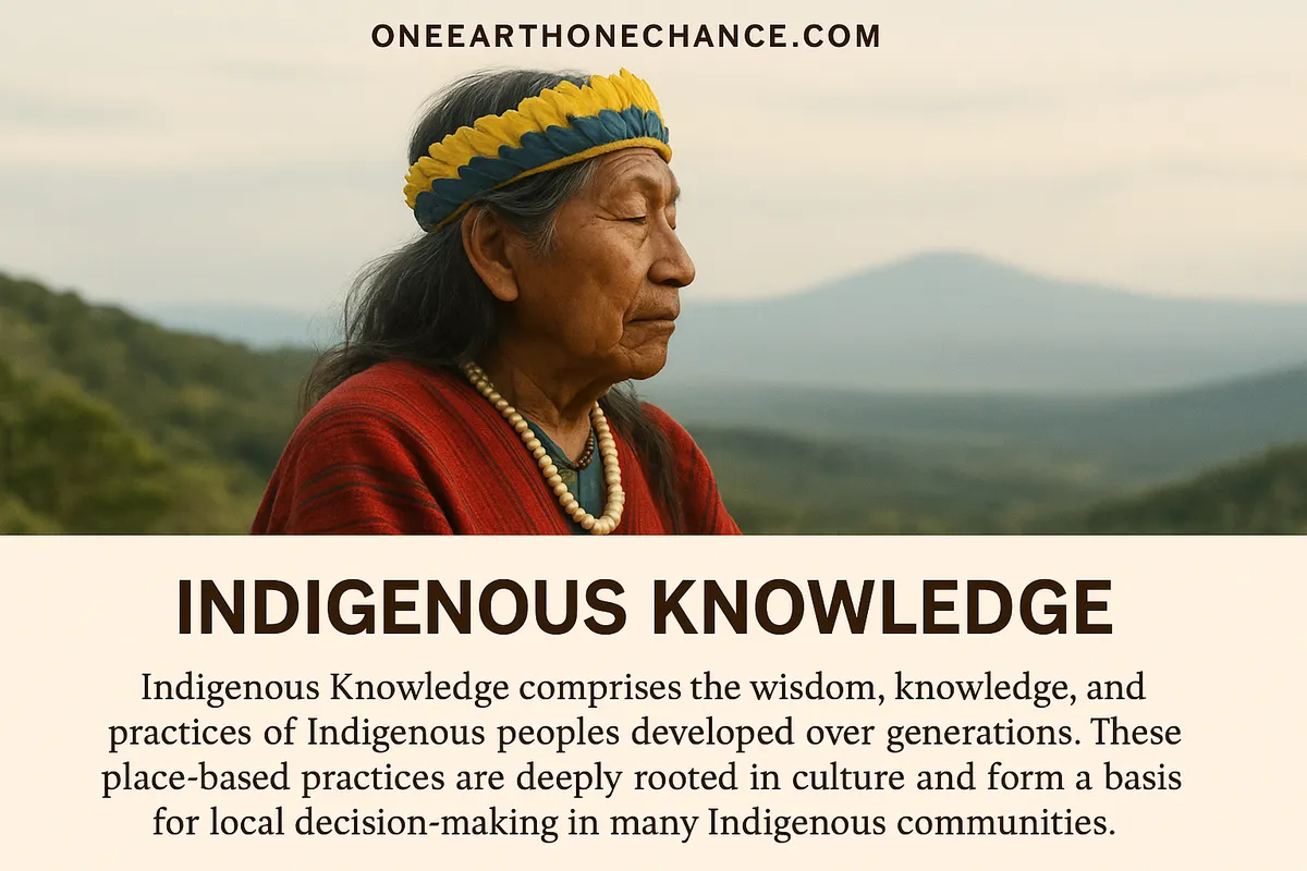 Indigenous knowledge is real and relevant. The world has much to learn from indigenous peoples.