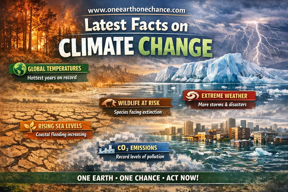 The latest facts on climate change.
