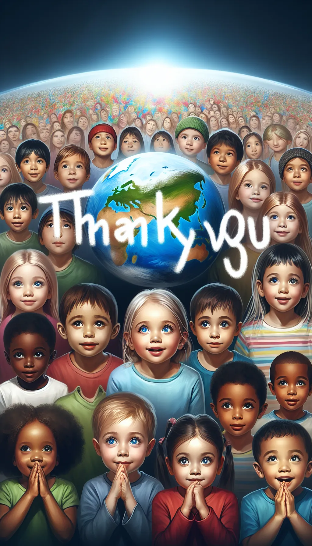 Many Thank Yous from the children from around the world.