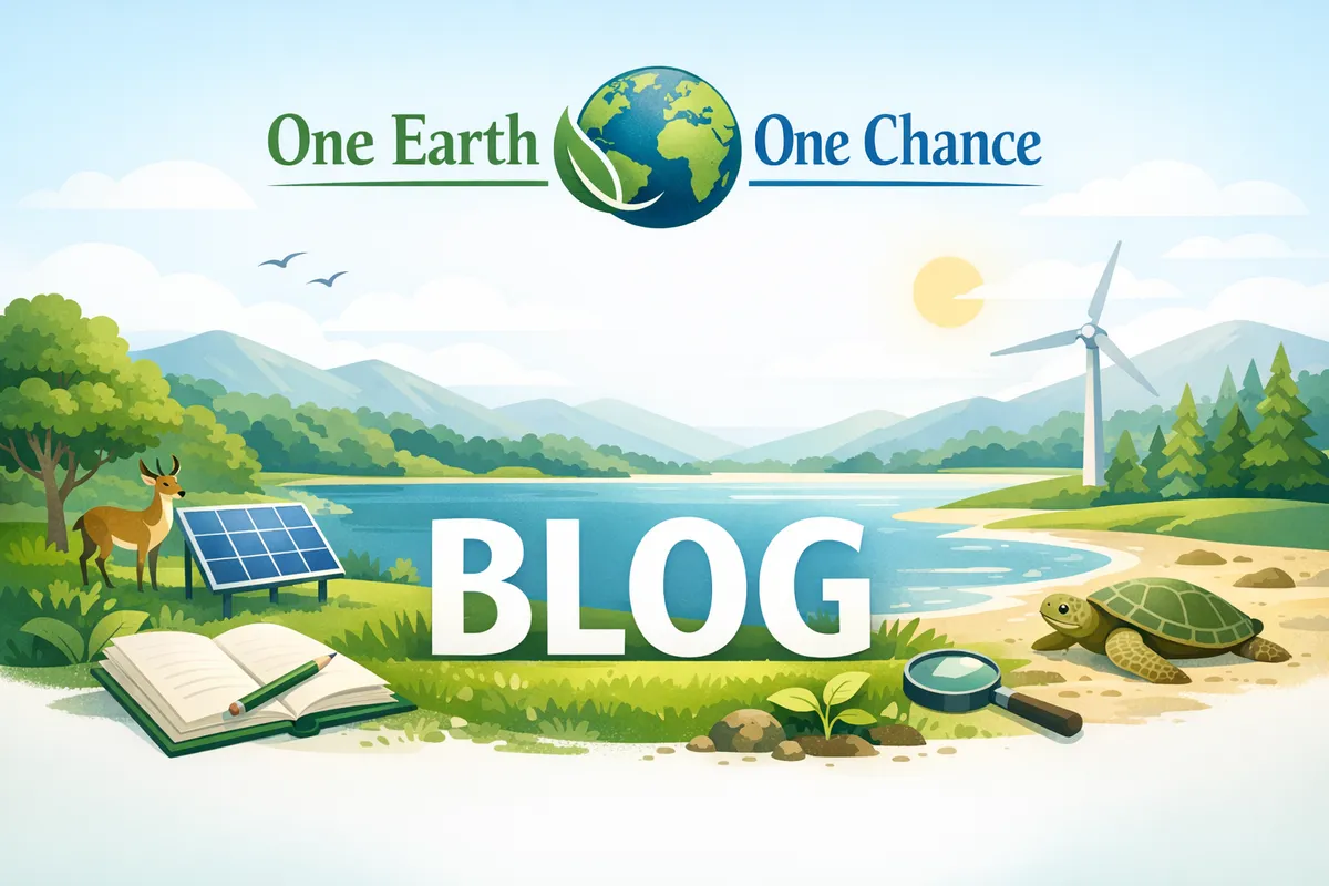 The One Earth One Chance BLOG is now open to the public. Click this image and see what people are talking about.