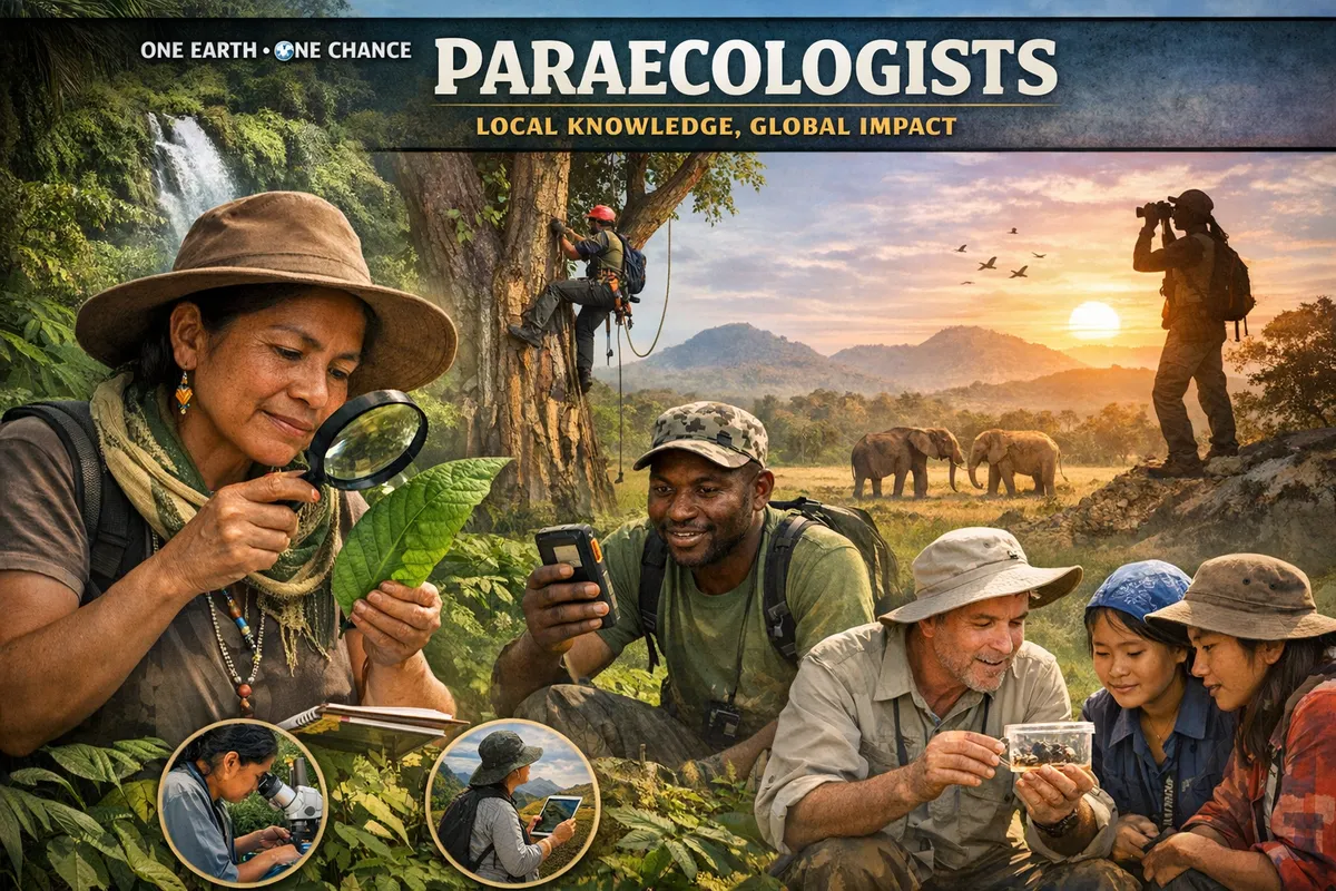 Paraecologists are climate activists combining indigenous knowledge with science. And then using the legal system to make change.