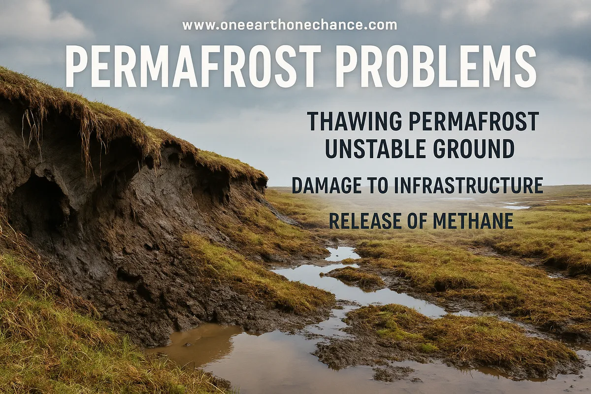 Permafrost problems.