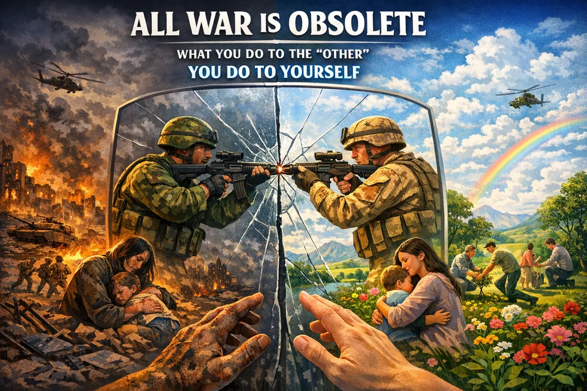 The Mirror Principle. What you do to the "other" you do to yourself.