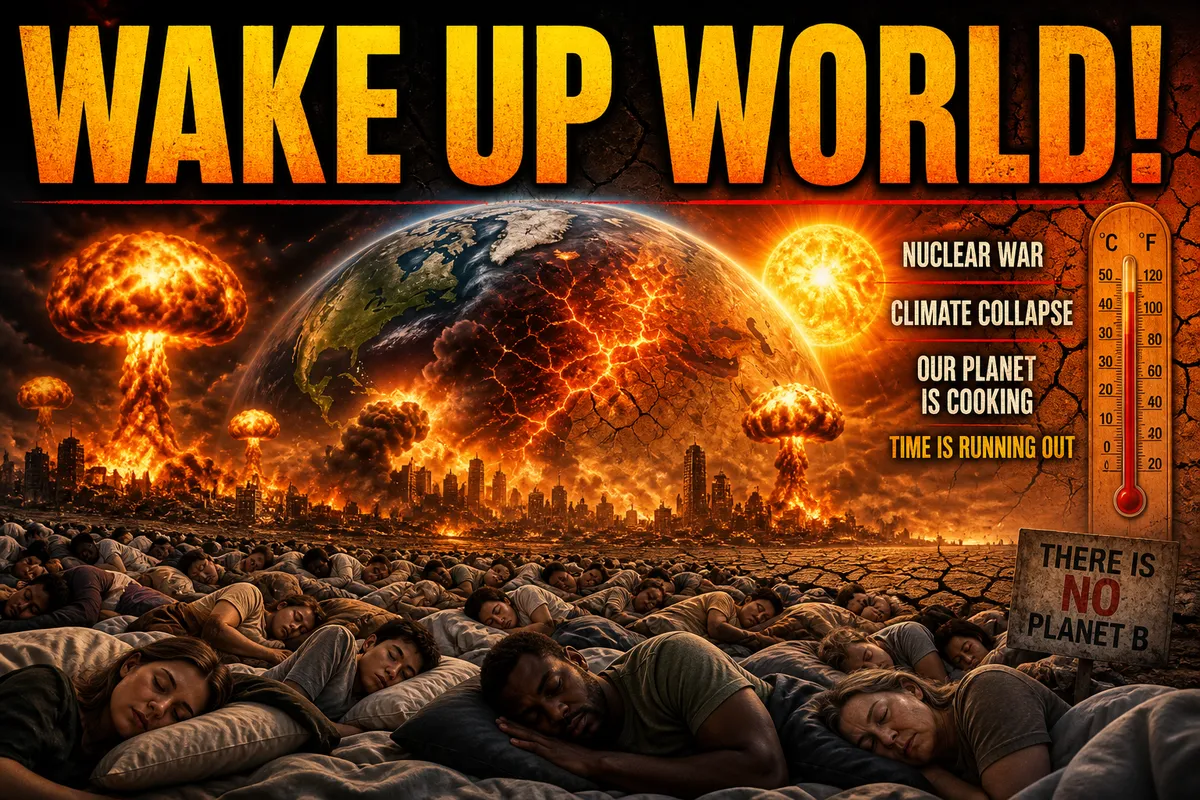 Wake up world. We must ACT NOW!