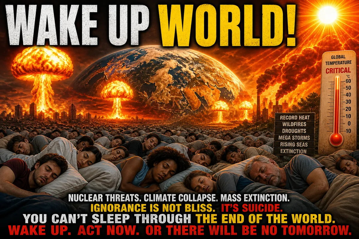 Wake up world. 