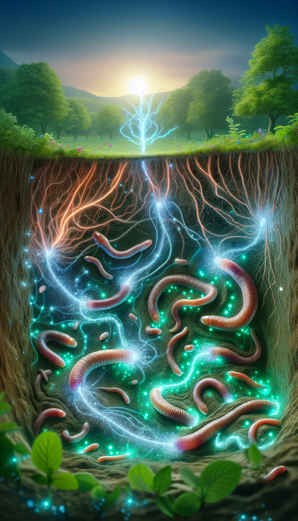 Who says earthworms are not conscious? It seems they have a very unique way of helping earth and humans.