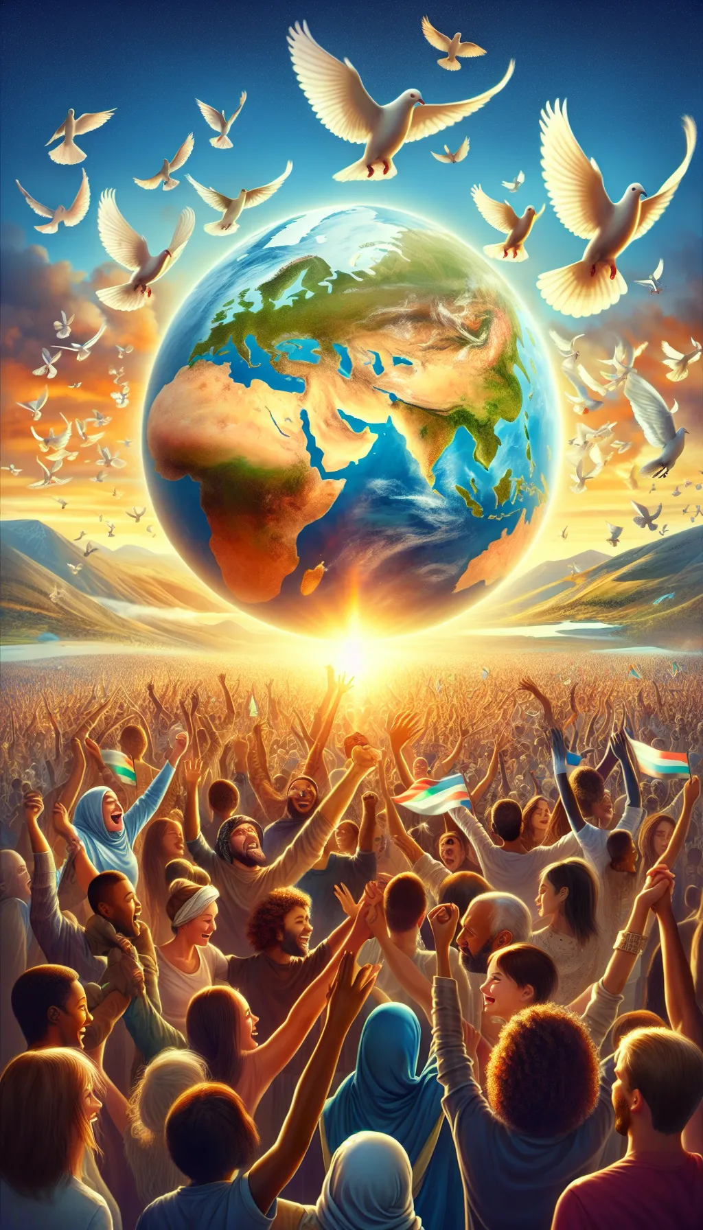 People will rejoice an celebrate when we finally retire the institution of war.